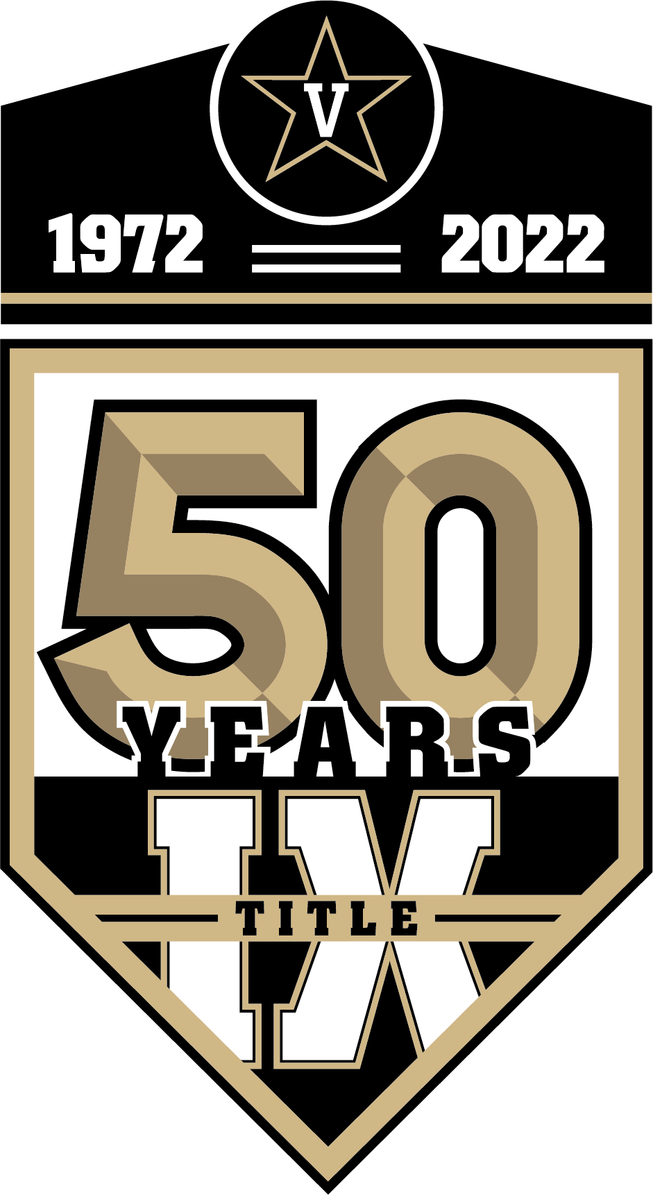 Vanderbilt Commodores 2022 Anniversary Logo iron on transfers for T-shirts